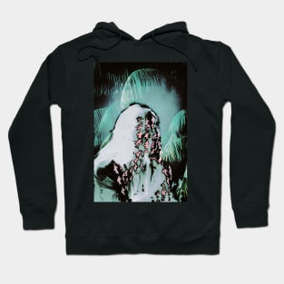 DEMON SOUL - Glitch Art Portrait Surreal Ghost Hoodie